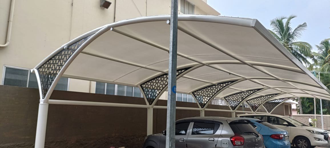 Arch & CNC Design Parking Car Parking Shade