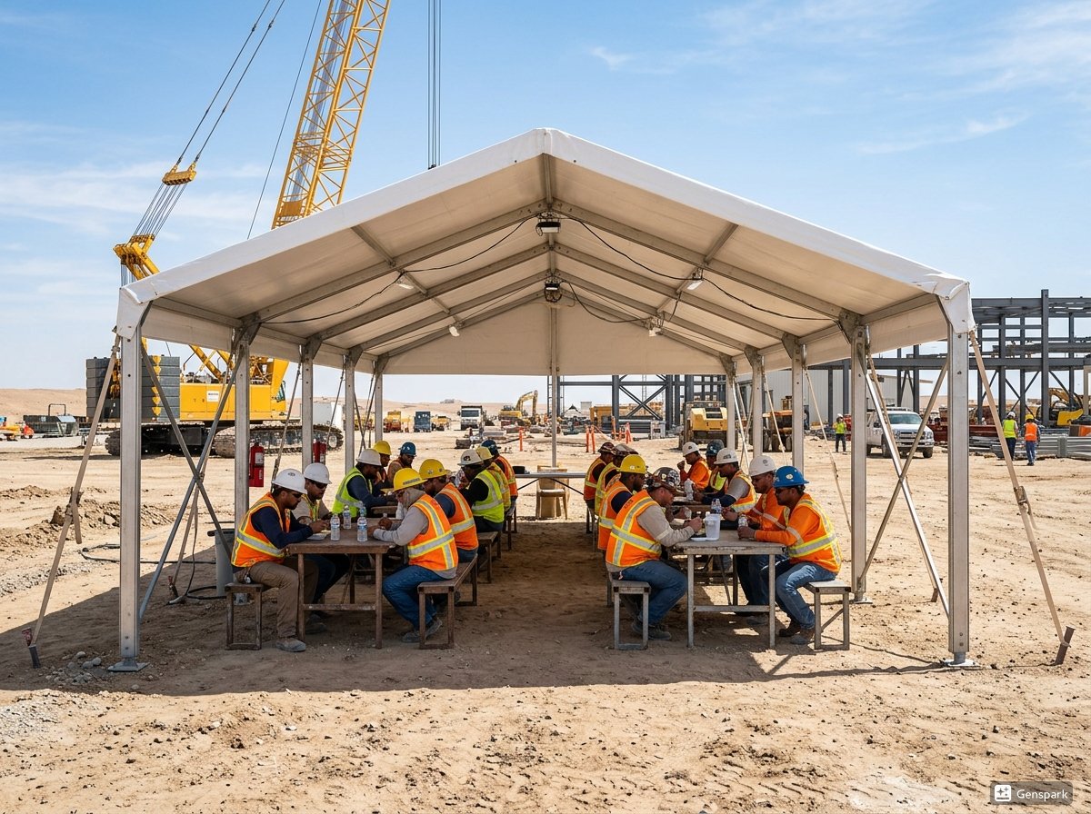Labor Rest Area Tents