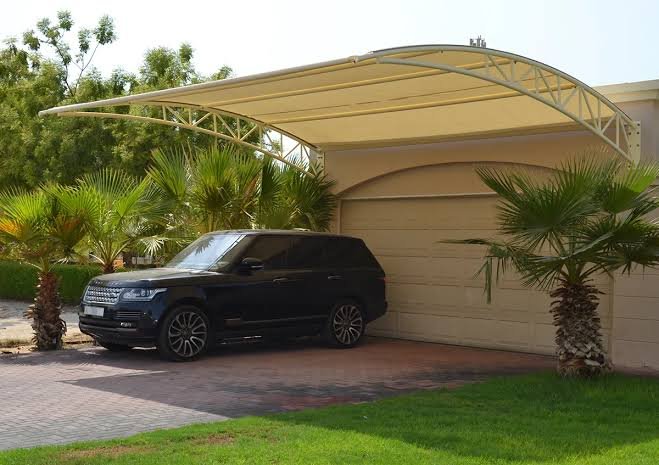 Wall Mounted Car Parking Shade