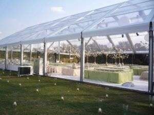 steel frame tent