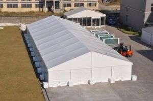 steel frame tent